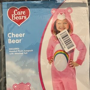 Care Bears Cheer Bear Costume - Pink with Rainbow